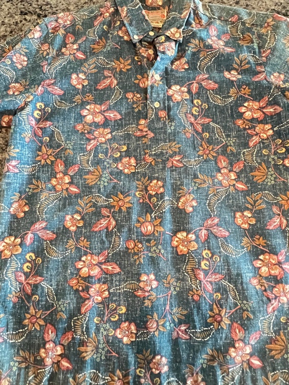 Reyn Spooner COMMEMORATIVE CLASSICS All-over Print Pullover Button-Down Hawaiian Aloha Shirt Made in Hawaii Men's XL /eaa443114