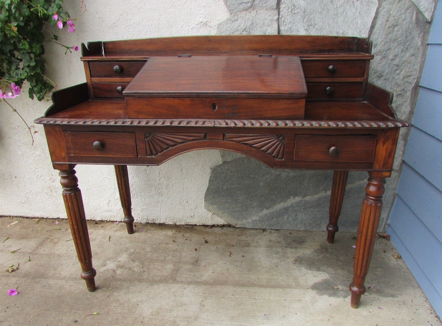 Antique Desk - Etsy