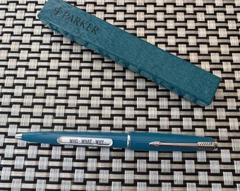 Rare Parker 75 Cisele Sterling Silver Pen Set With Original Box - Etsy