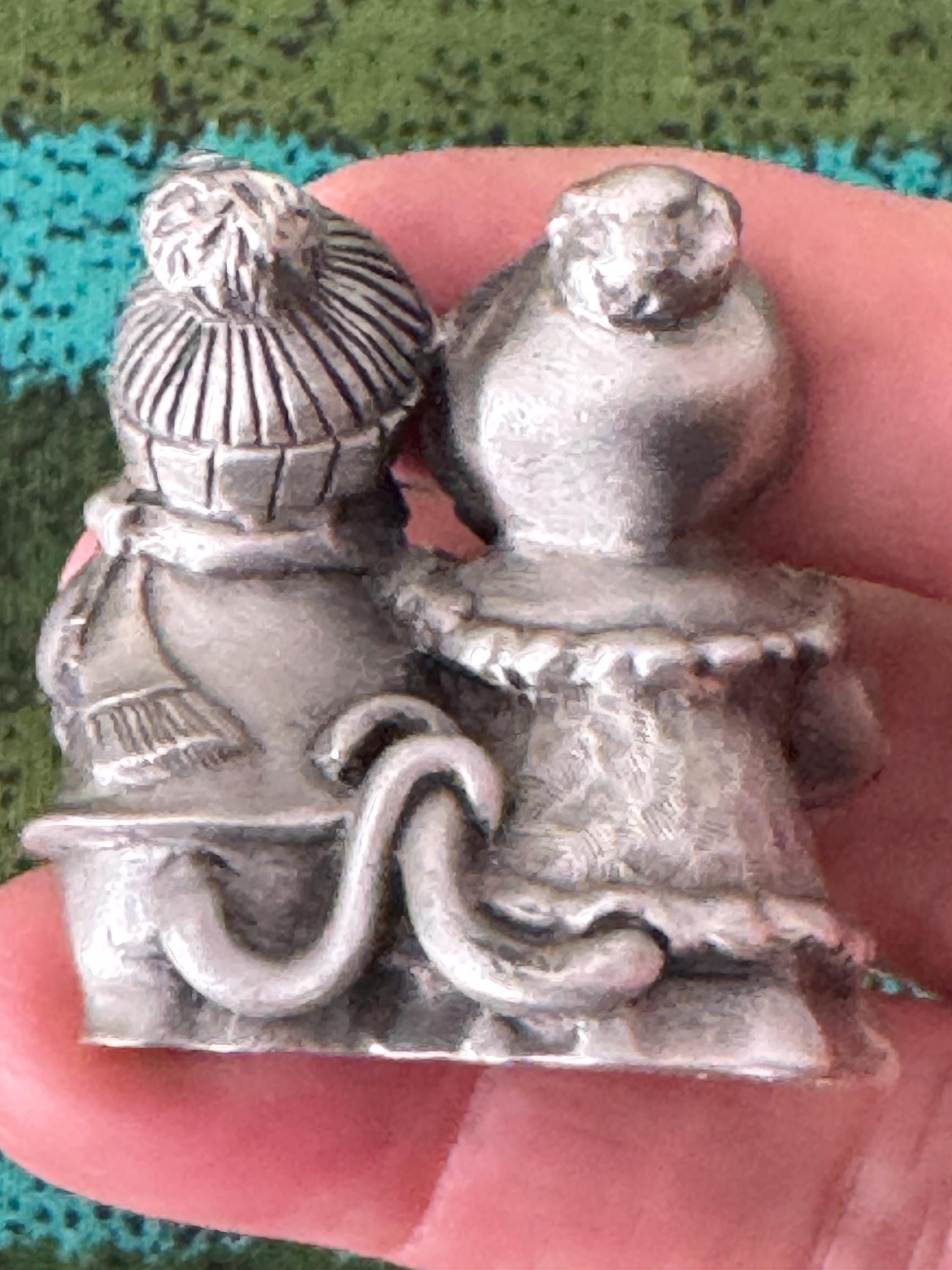 Vintage 1982 Selangor Hudson Vintage Pewter Xmas Caroling Mice