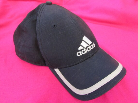Vintage Navy Blue ADIDAS 100% Cotton 