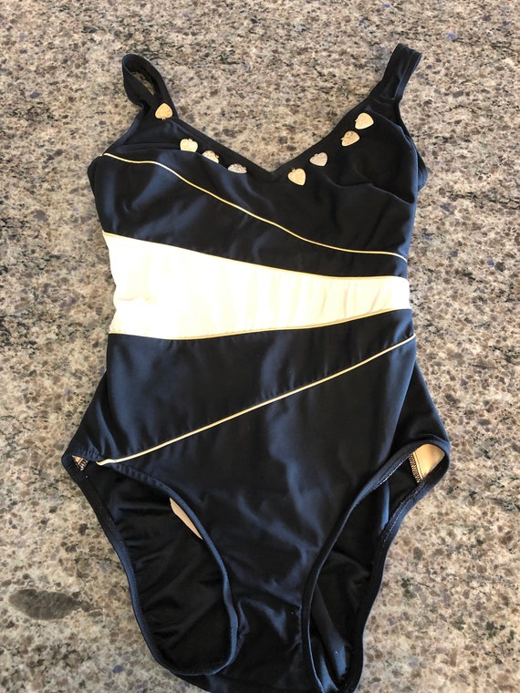 Vintage Longitude Black With Gold Jewelry One Piece Gem Vintage Longitude Black With Gold Jewelry One Piece Gem