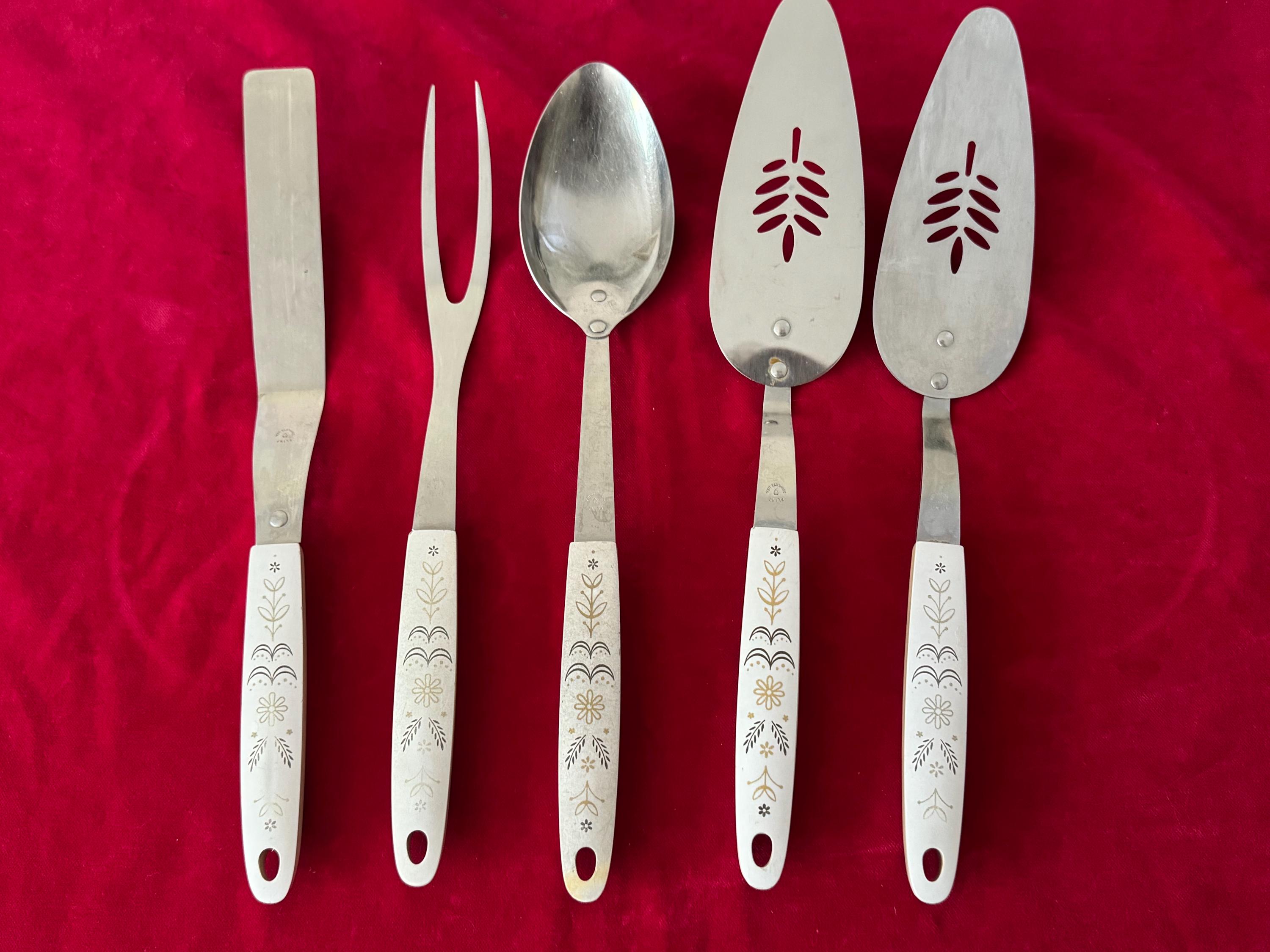 Vintage Flint Harvest Wheat Stainless Steel Utensil - Choose Your