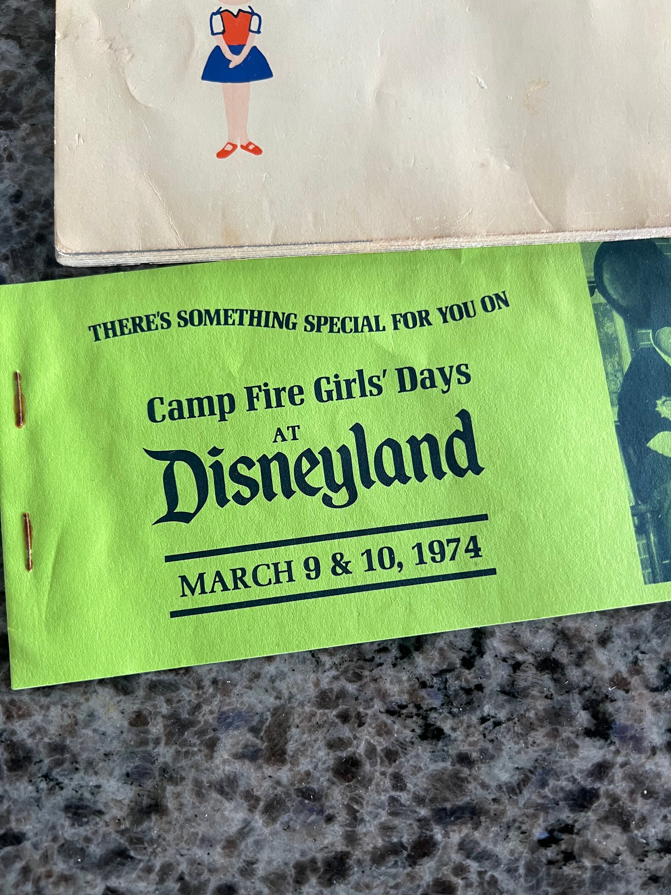 RARE 1970's Camp Fire Girls Blue Birds Lot of Memorabilia