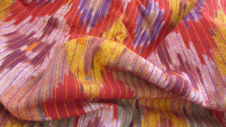 Vintage Bright Red Purple /& Gold Southwestern LightWeight Cotton Mini Striped Fabric 45W X Price Per Yard-southwestern fabric shirt fabric