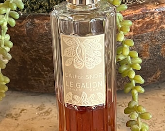 Vintage 1950's Ambush by Dana 2 oz Eau de Cologne Bottle 3/4 Full