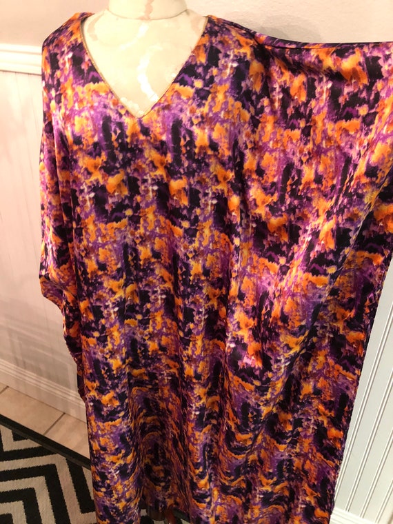 Women's Luxell Intimates Purple and Orange Boho Po