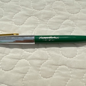 Vintage Super Rotax Forest Green Fountain Pen Iridium Gold Nib Made in Germany- vintage Fountain pen