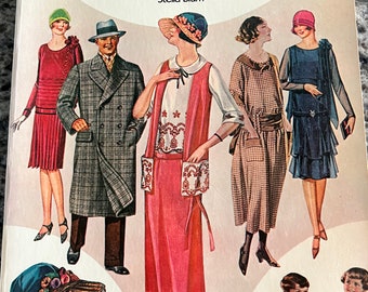 1981 Every day fashions of the 20s, as pictured in Sears and other catalogs by Stella Blum-roaring 20s clothing, paper doll book