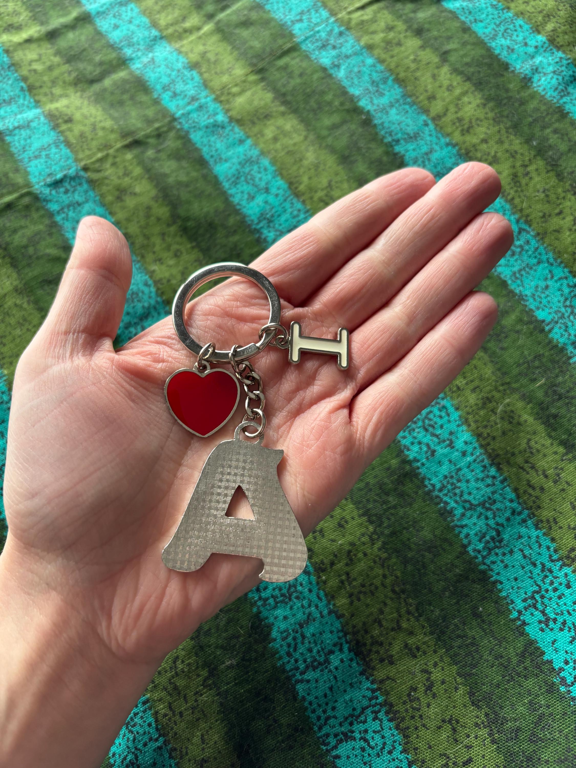 British Flag Alphabet Keychain Featuring the Letter A, Travel Souvenir ...