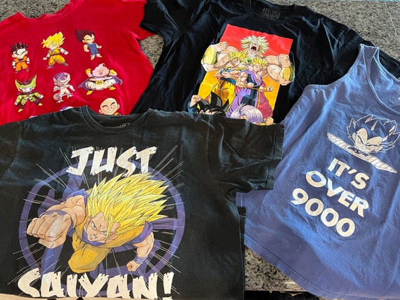 dragon ball graphic tees