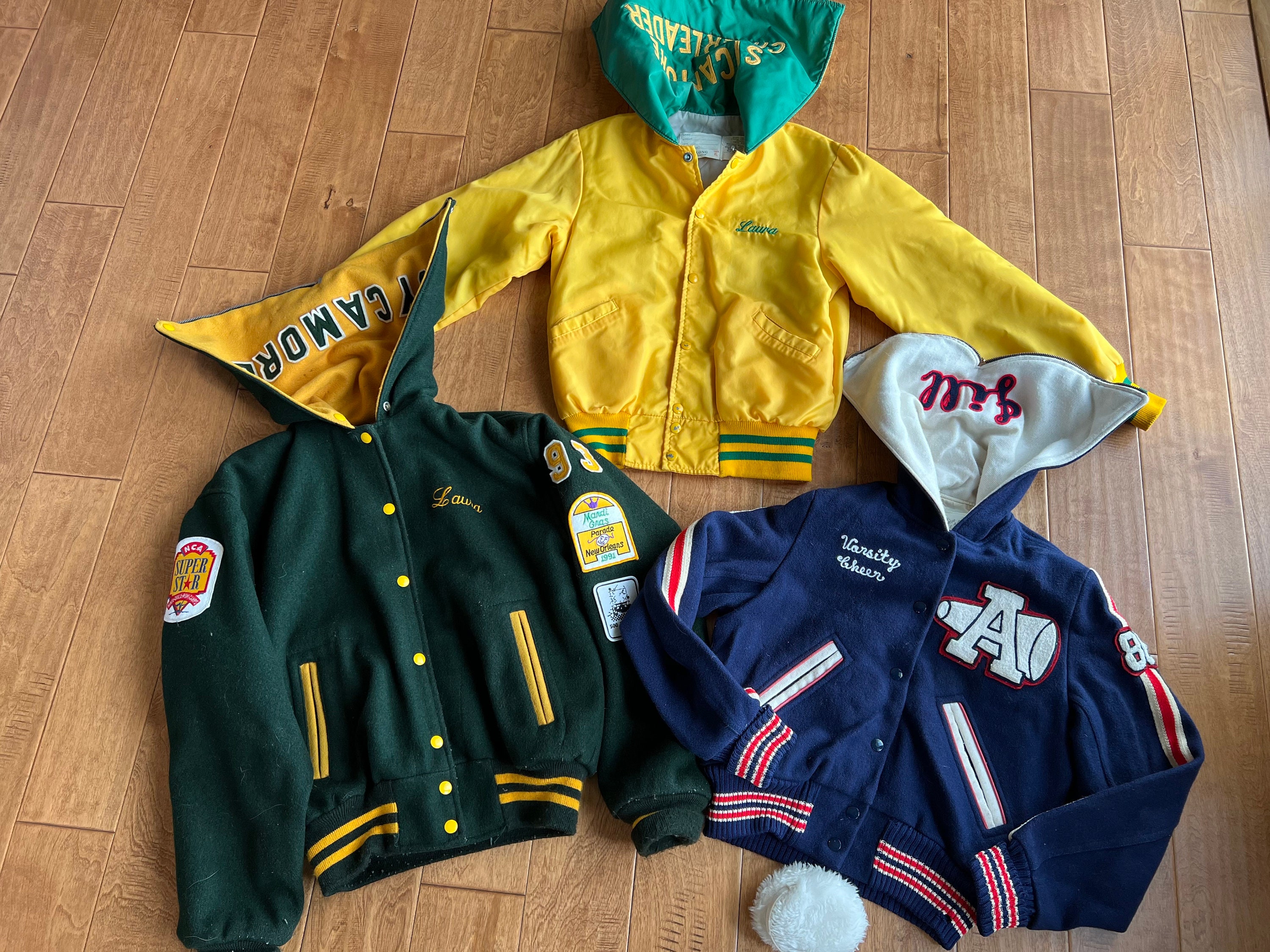 vintage broderie cheer track jacket - ジャージ