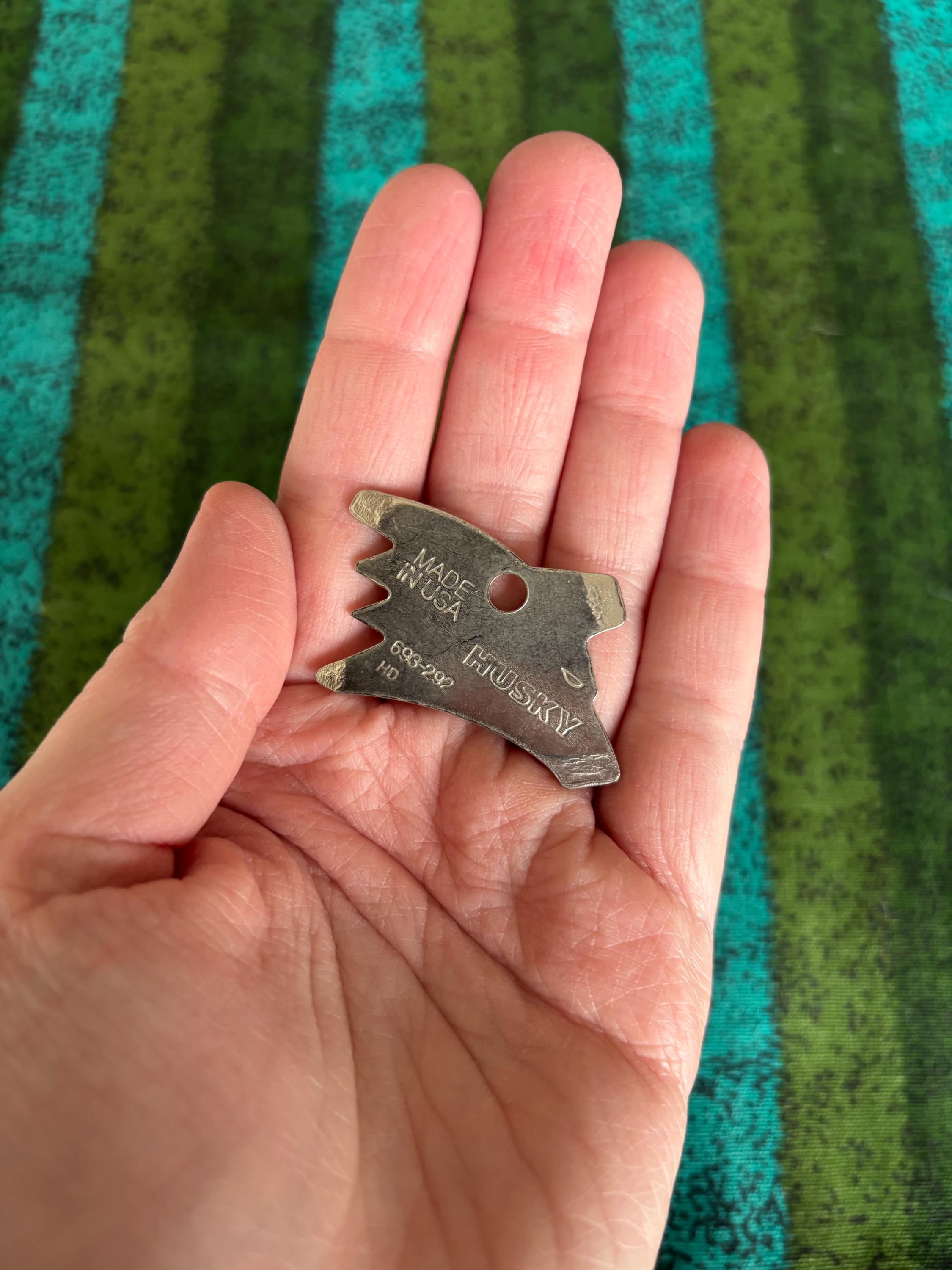 Vintage Husky Tools Multi-tool Advertising Keychain - Etsy