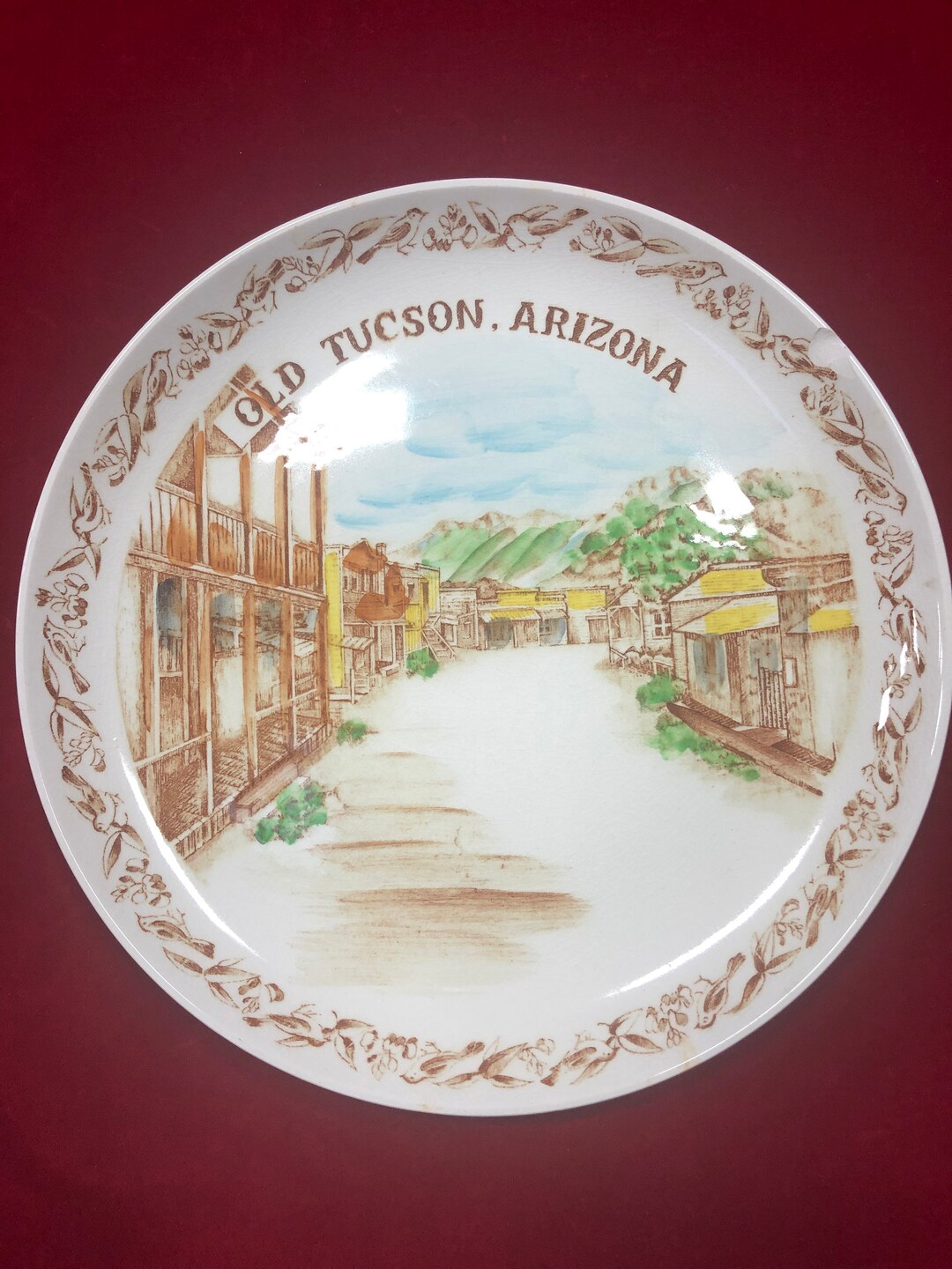 Vintage Old Tucson Arizona Mid Century Souvenir Collector Etsy