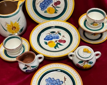 Antique St Louis Callot ボウル ソーサー 4セット il_340x270.6205903716_f8v9.jpg