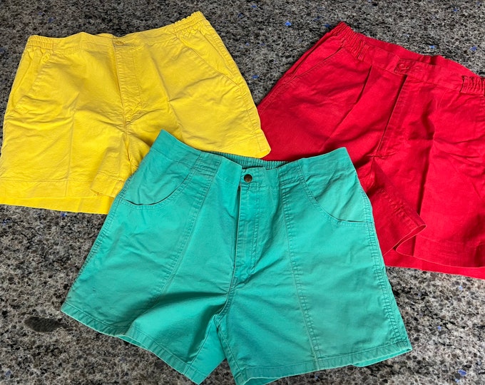 U PICK Vintage Mens OP Style Short Shorts WEEDS Lime Green Etsy