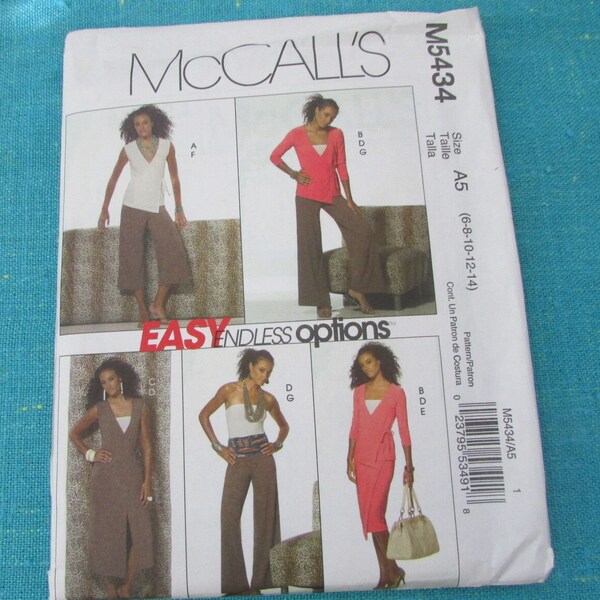 McCalls MC 5416 CCB (1-4) sewing pattern for sewing, elegant, extravagant, fashionable