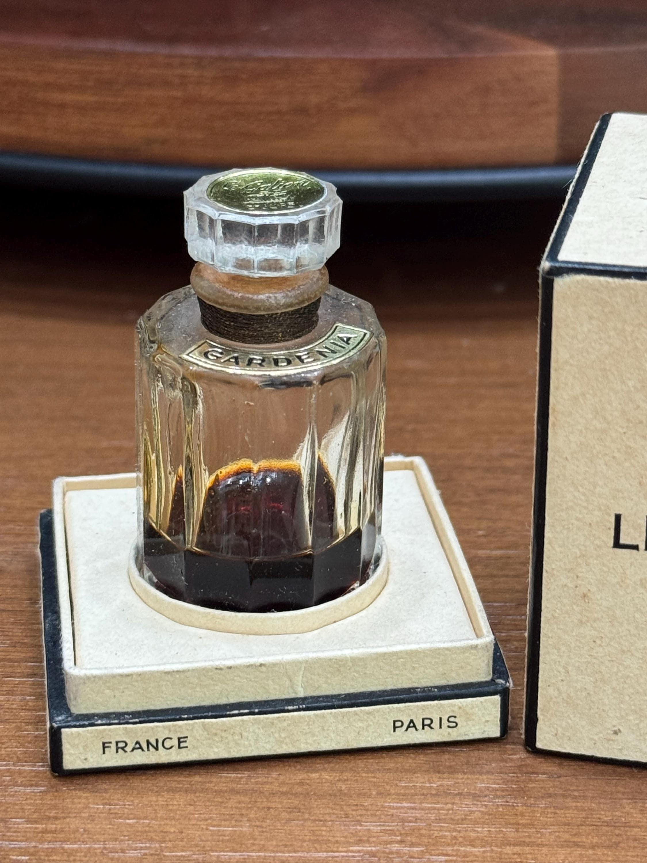【希少】ル ガリオン ガーデニア パルファム ヴィンテージ 香水 RARE Vintage Le Galion France Paris GARDENIA Miniature Perfume 1/3