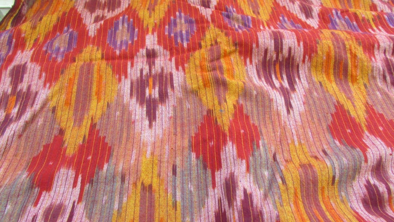 Vintage Bright Red Purple /& Gold Southwestern LightWeight Cotton Mini Striped Fabric 45W X Price Per Yard-southwestern fabric shirt fabric