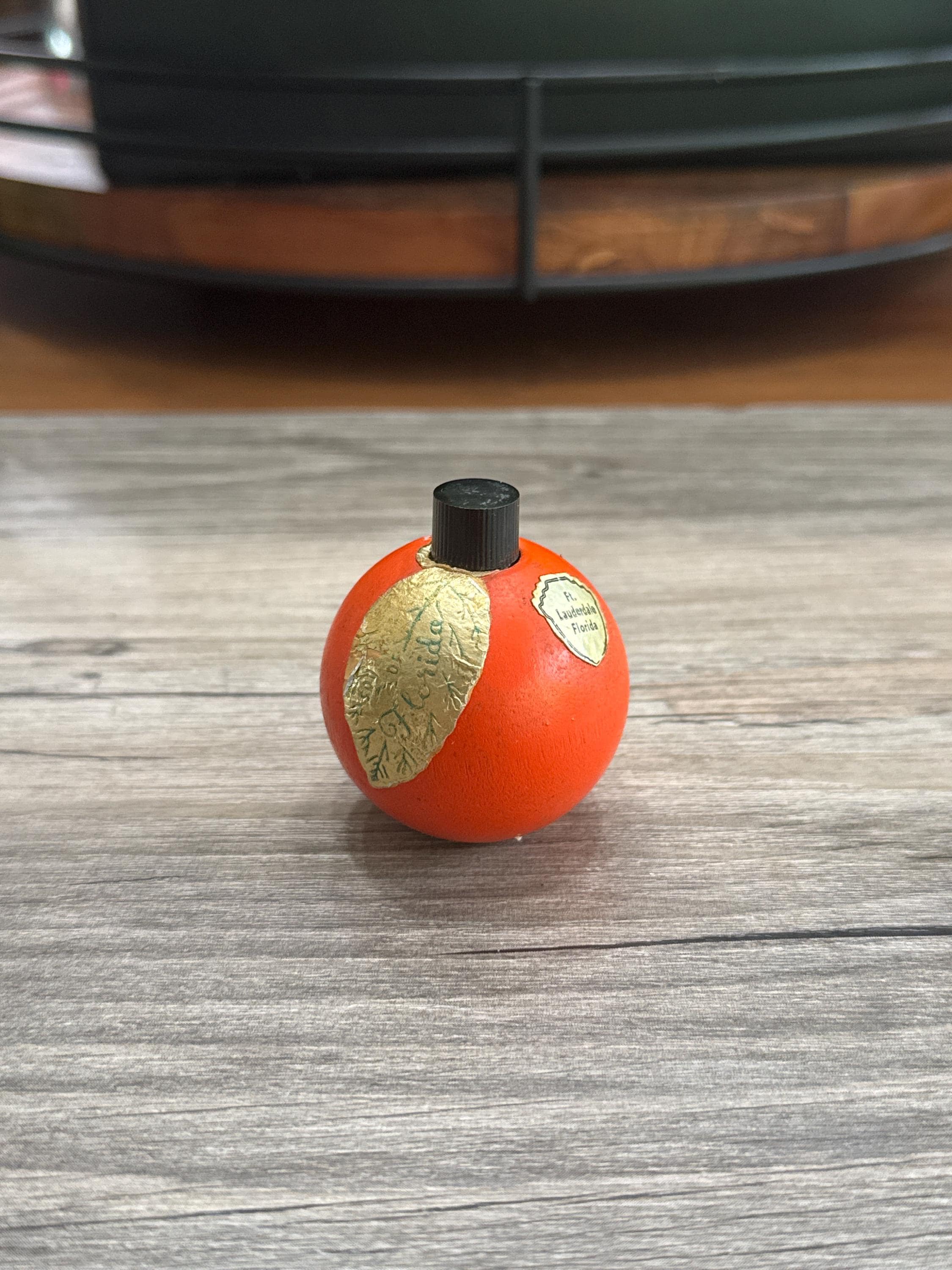 Vintage 1950/60's Florida Orange Shaped Souvenir Orange Blossom