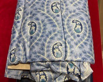 ラルフローレン ペイズリー柄枕カバー ラルフローレン 枕カバー、キングサイズ 1枚、コットン、ホワイト