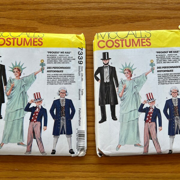 thumbnail image 2 of California Costume Uncle Sam Patriotic America Adult Costume Red/White/Blue 2 of 4