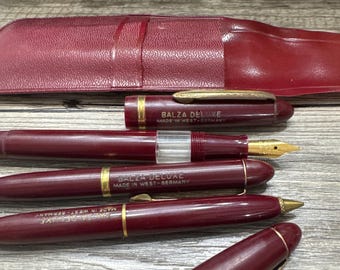 ソ連製のヴィンテージペン 3 本セット 万年筆 ソビエトインク