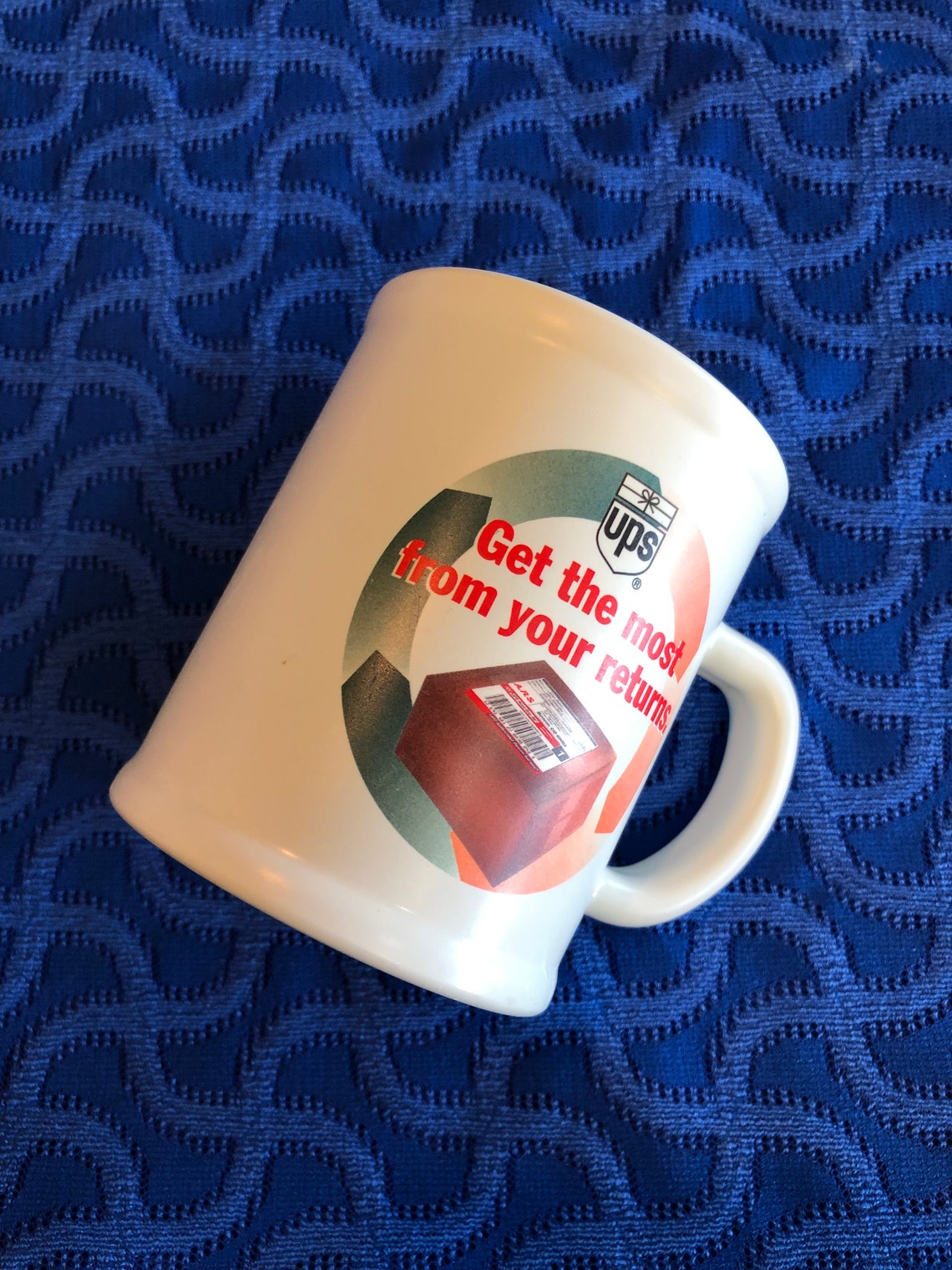 Vintage UPS Plastic Coffee mug Get the Most from your Etsy