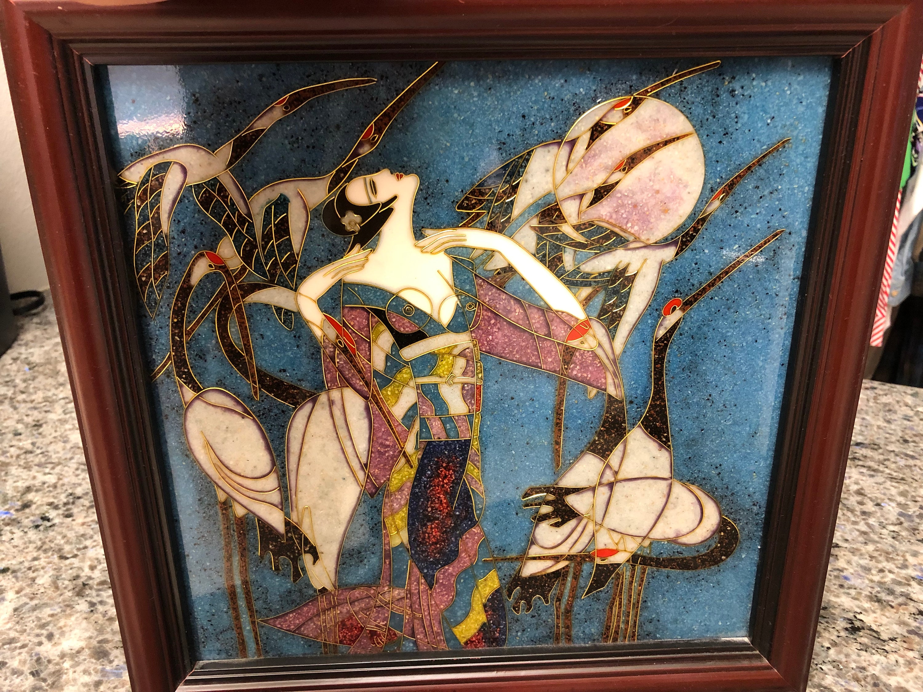 無料クーポン配布 アプリ Kuang Shao クァン/Ting シャオ ティン 自然回帰 額装 複製画 絵画