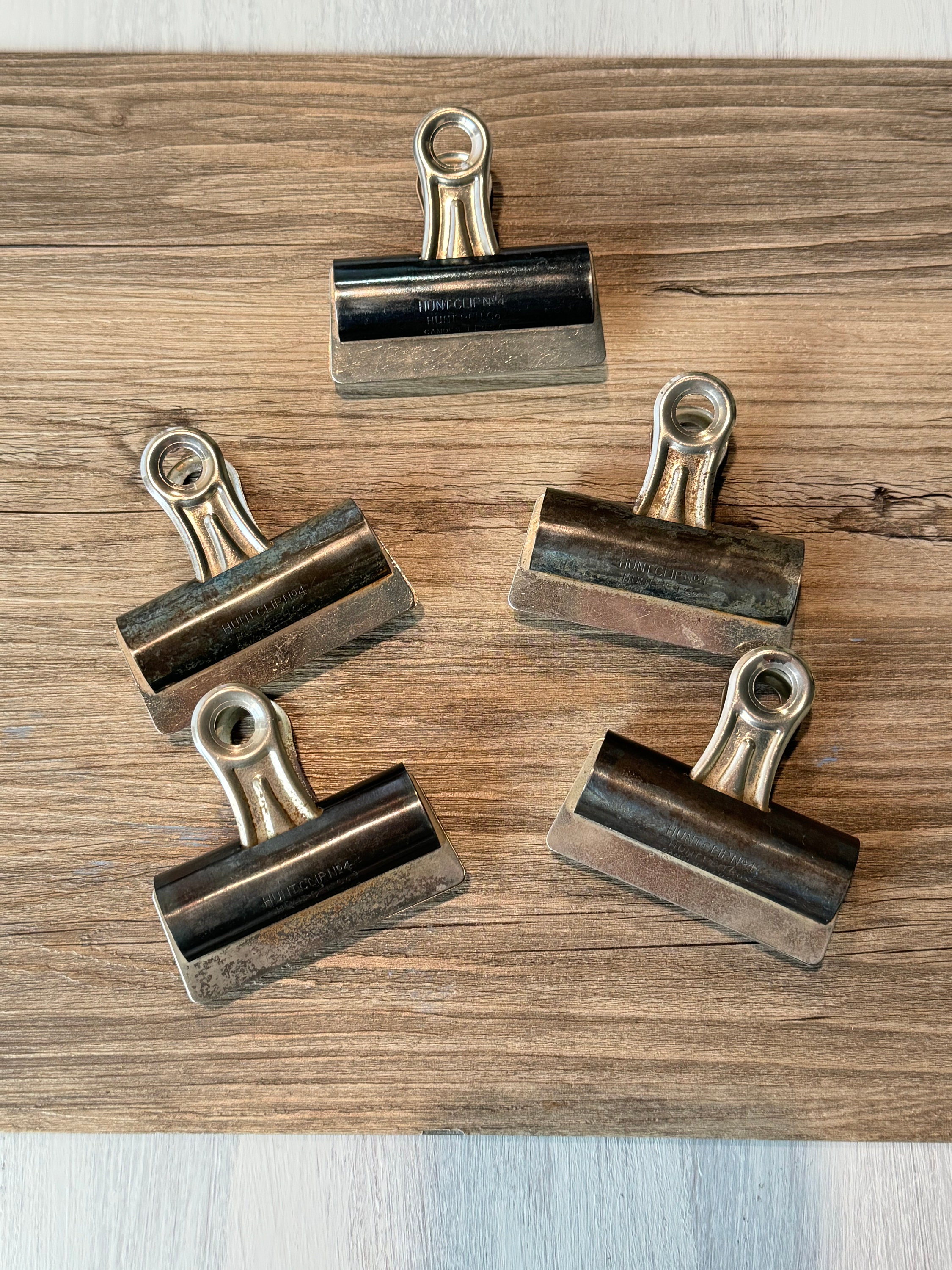 Vintage Hunt Clip nr. 4 Hunt Pen Company Camden NJ 3\, image size:2250x3000