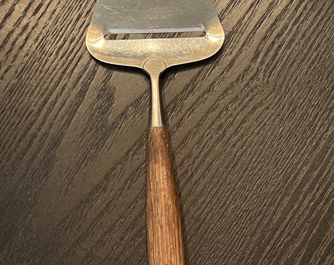 Vintage SPAR Stainless Cheese Slicer With Wood Handle 9 Slicer, Spar