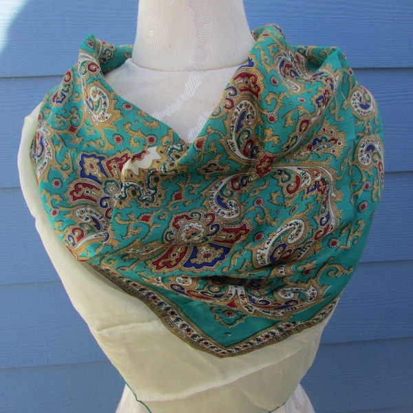 paisley scarf
