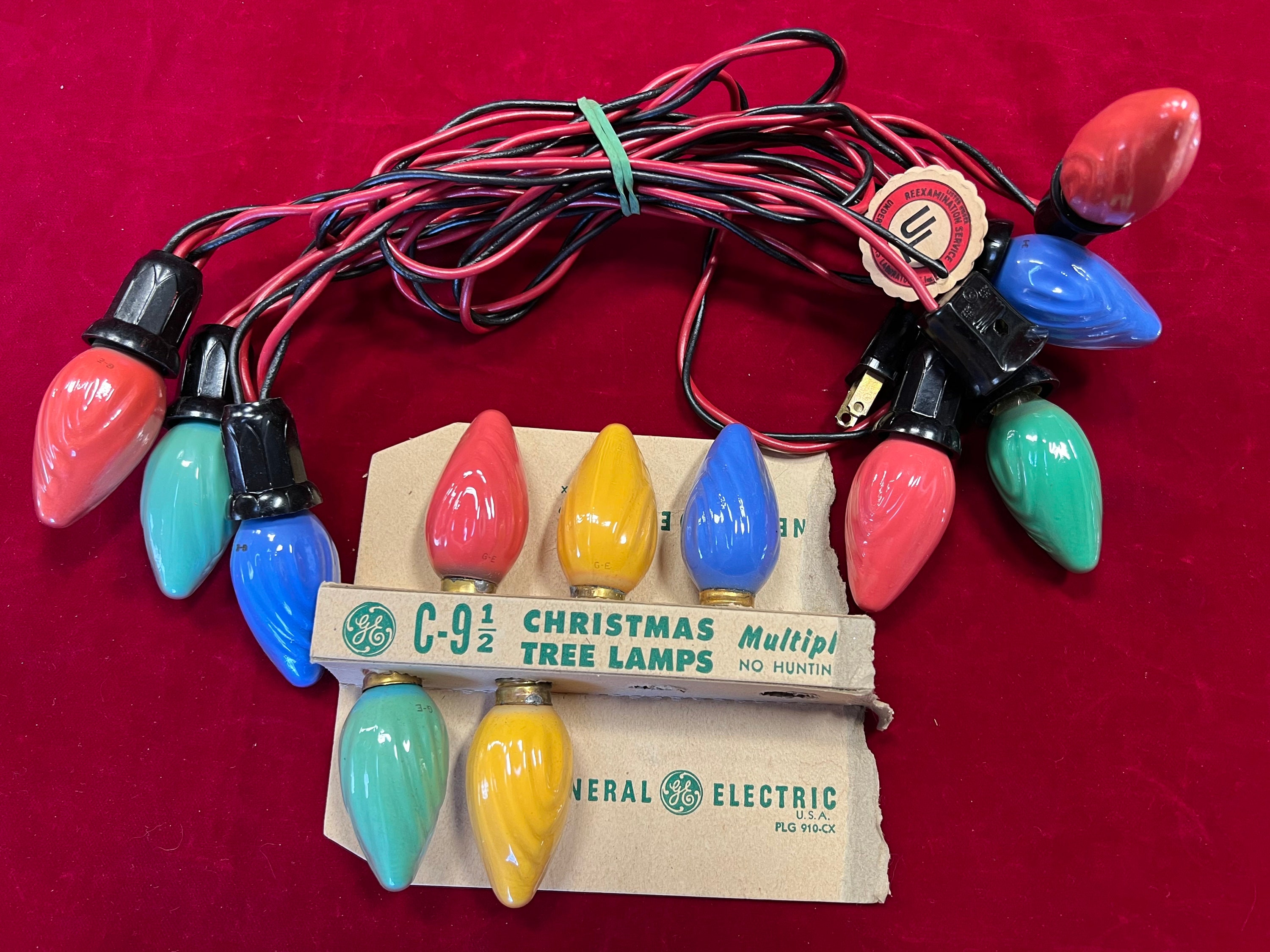 retro christmas lights