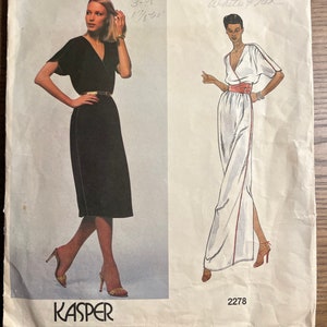 Vintage 60s McCalls 9374 Dress Sewing Pattern Misses Size 12 B34