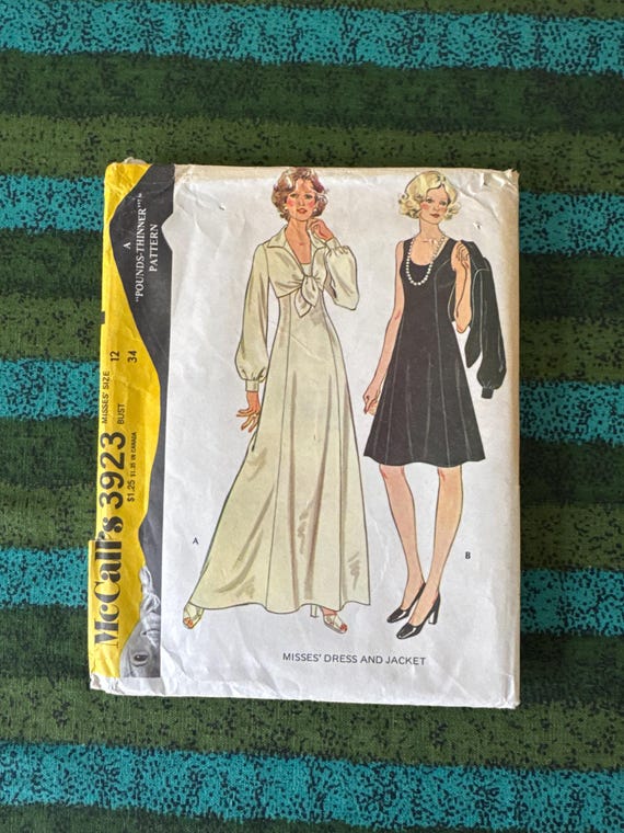 open lace back dress 1950s Vintage Misses Dress 1954 McCalls VTG Sewing Pattern 9956 Size 1   Vintage4me2