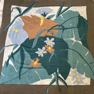 【昭和レトロ】GRES paris(マダム・グレ) ヴィンテージ  スカーフ Gres Paris Scarf - Etsy