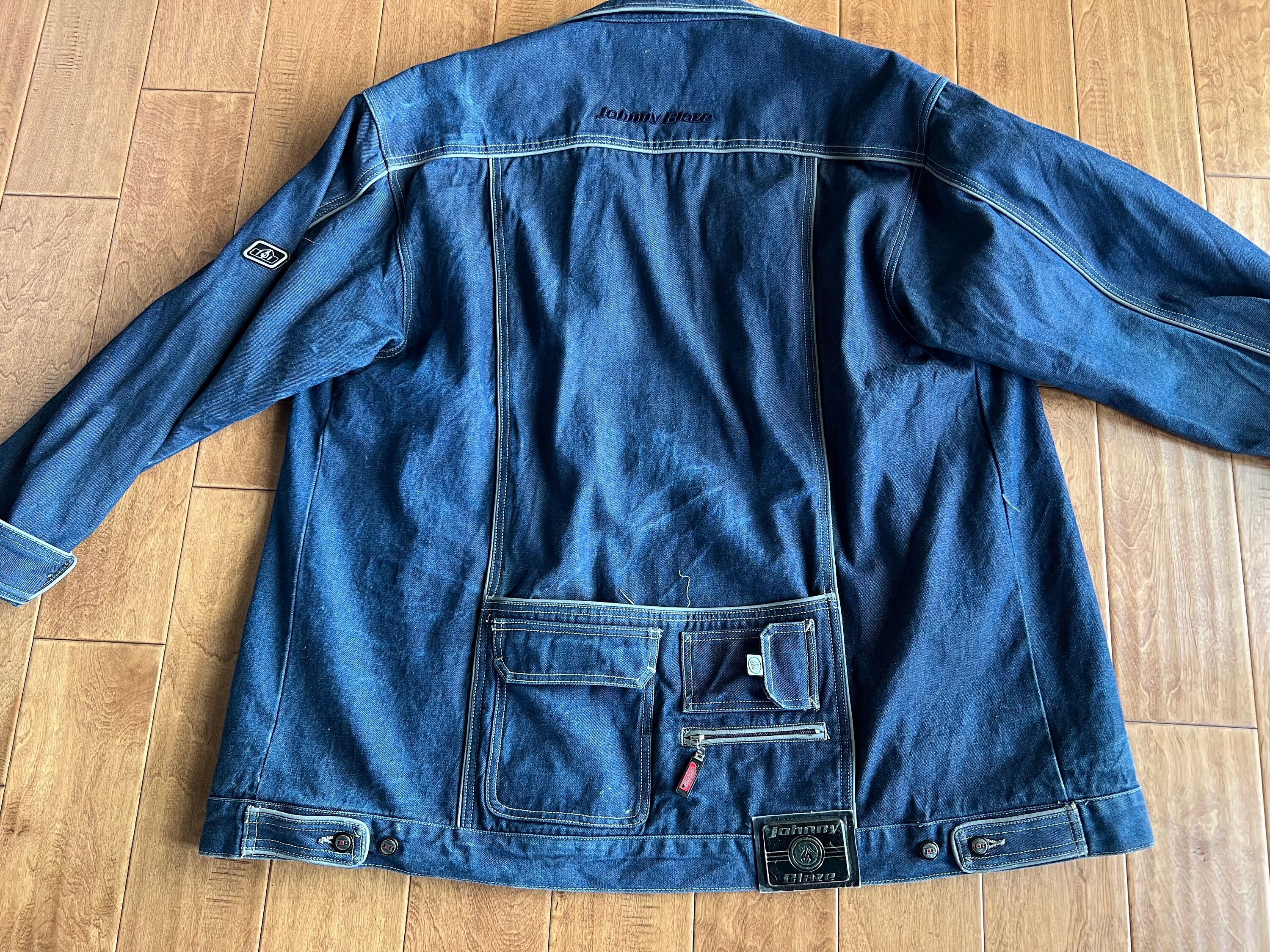 JOHNNY BLAZE ジョニーブレイズ リバーシブル デニムジャケット