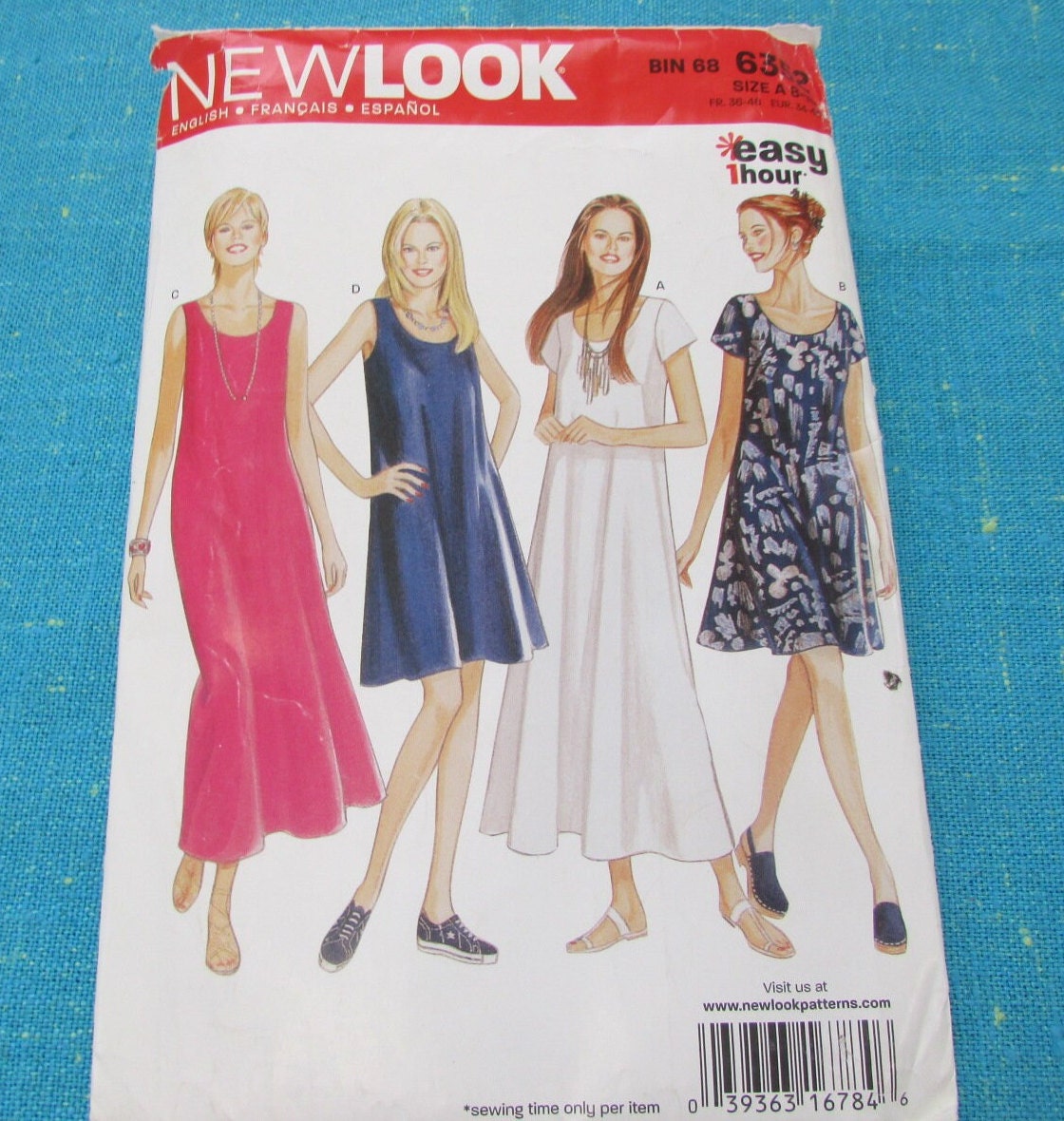 Newlook Pattern 6095 Misses' Dresses – Lincraft
