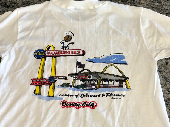 mcdonalds vintage t shirt