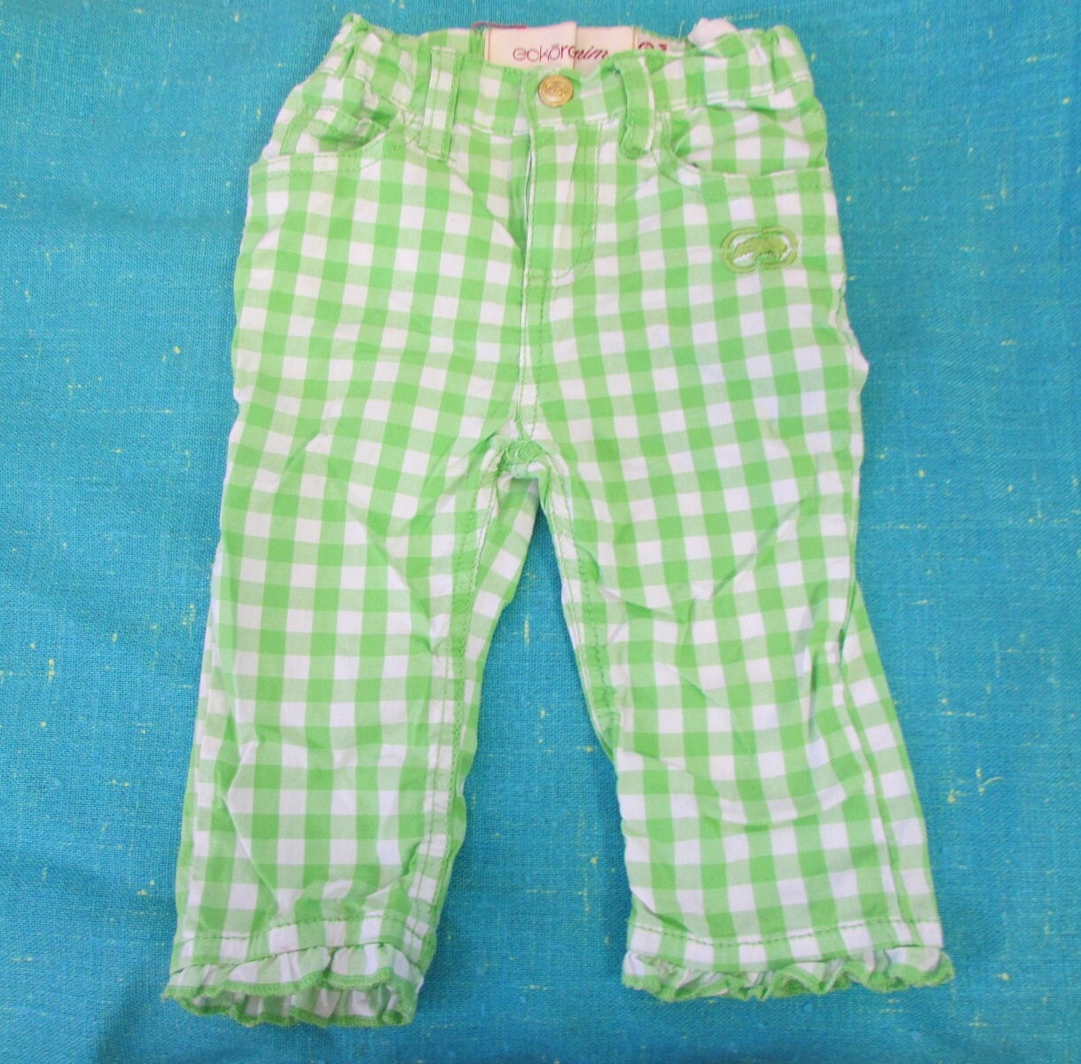 Vintage Infant Toddler Girls Ecko Denim 