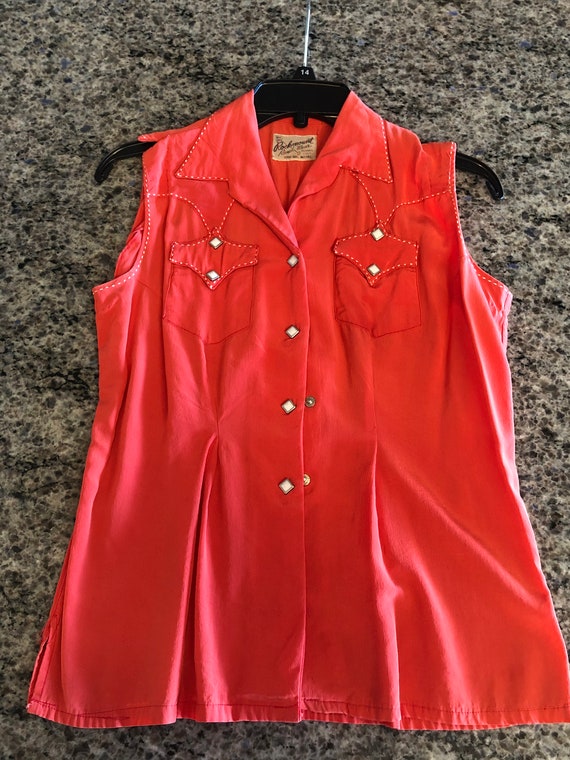 RARE 1950s Vintage Women's Rockmount Ranch Wear Wo