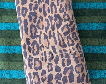 Ralph Lauren Aragon Leopard/Cheetah Twin Flat Sheet - Ralph Lauren cheetah sheet, Ralph Lauren bedding, leopard bed