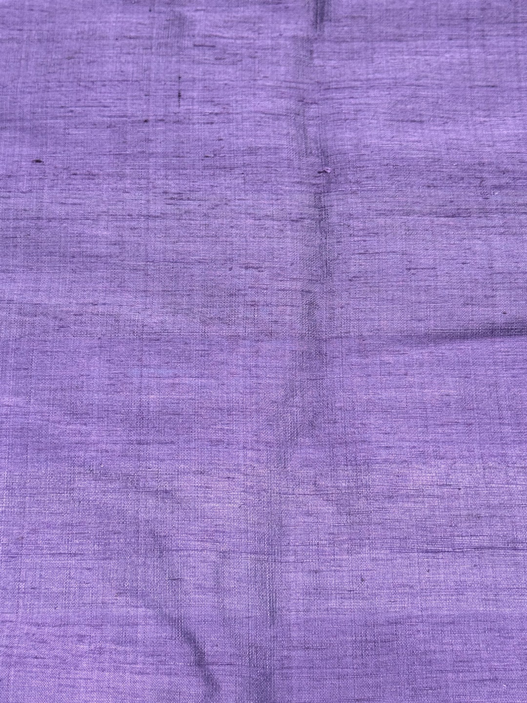 RAW SILK PURPLE HAND MADE