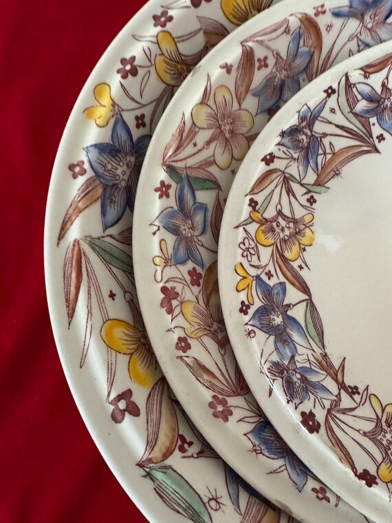 Disney Fantasia Flower Ballet Dinnerware Lot by Vernon Kilns~ Very