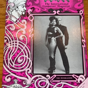 GENII Das internationale CONJURORS Magazin Band 53 Nummer 6 Dezember 1989 mit den Pendragons auf Cover -Magic Magazin, Magische Erinnerungsstücke
