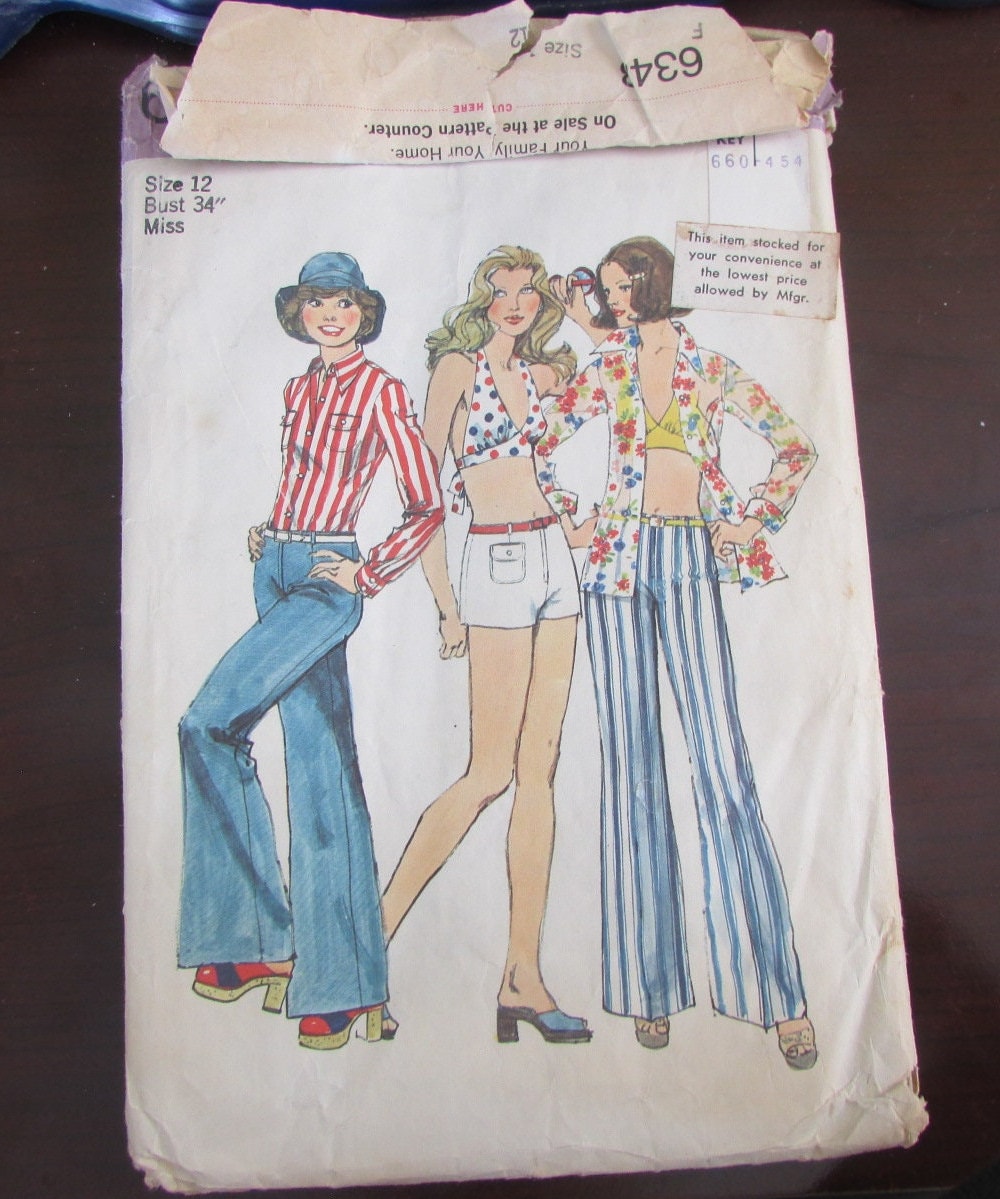 70s Hip Huggers Etsy UK