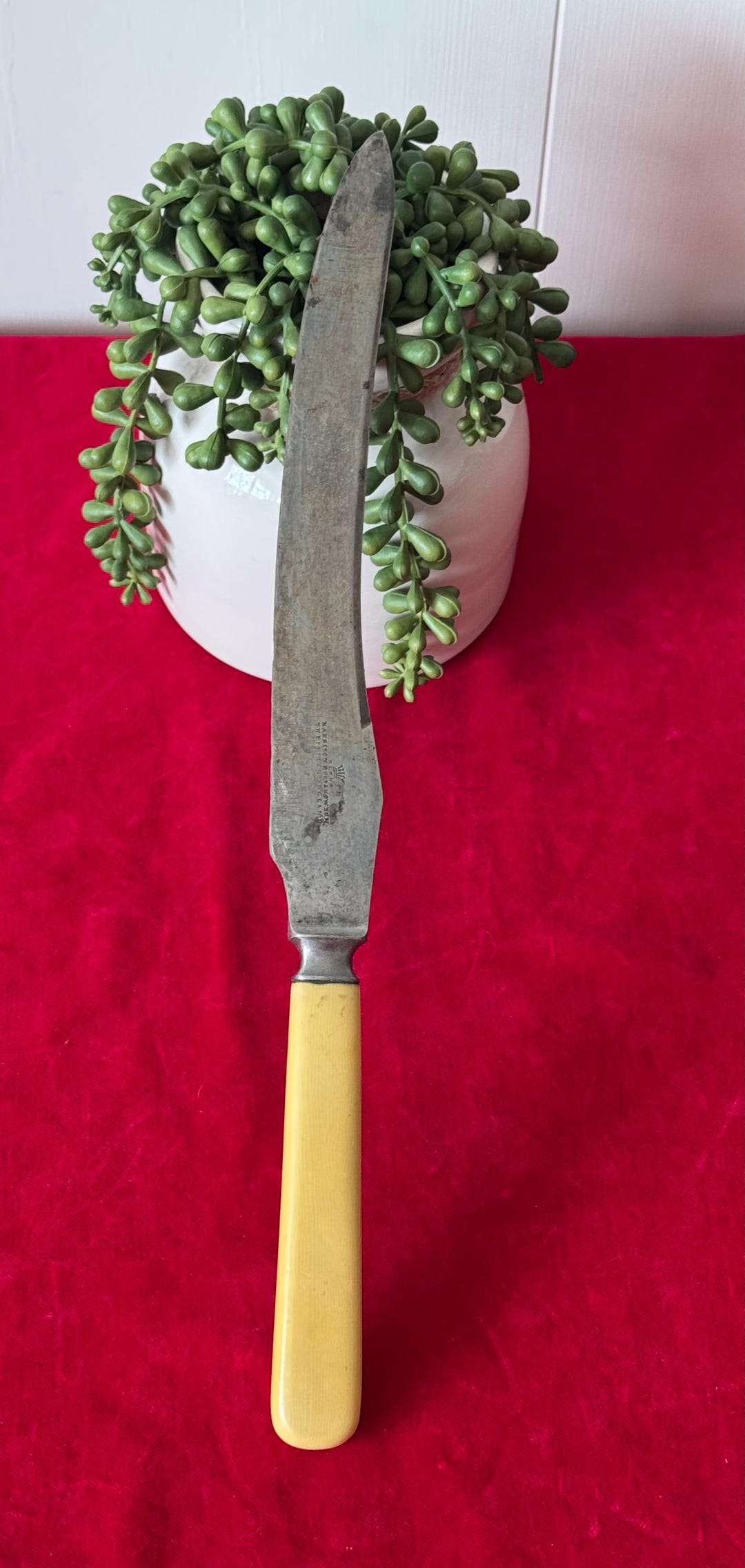 RARE Antique Harrison Bros & Howson Sheffield England Carving
