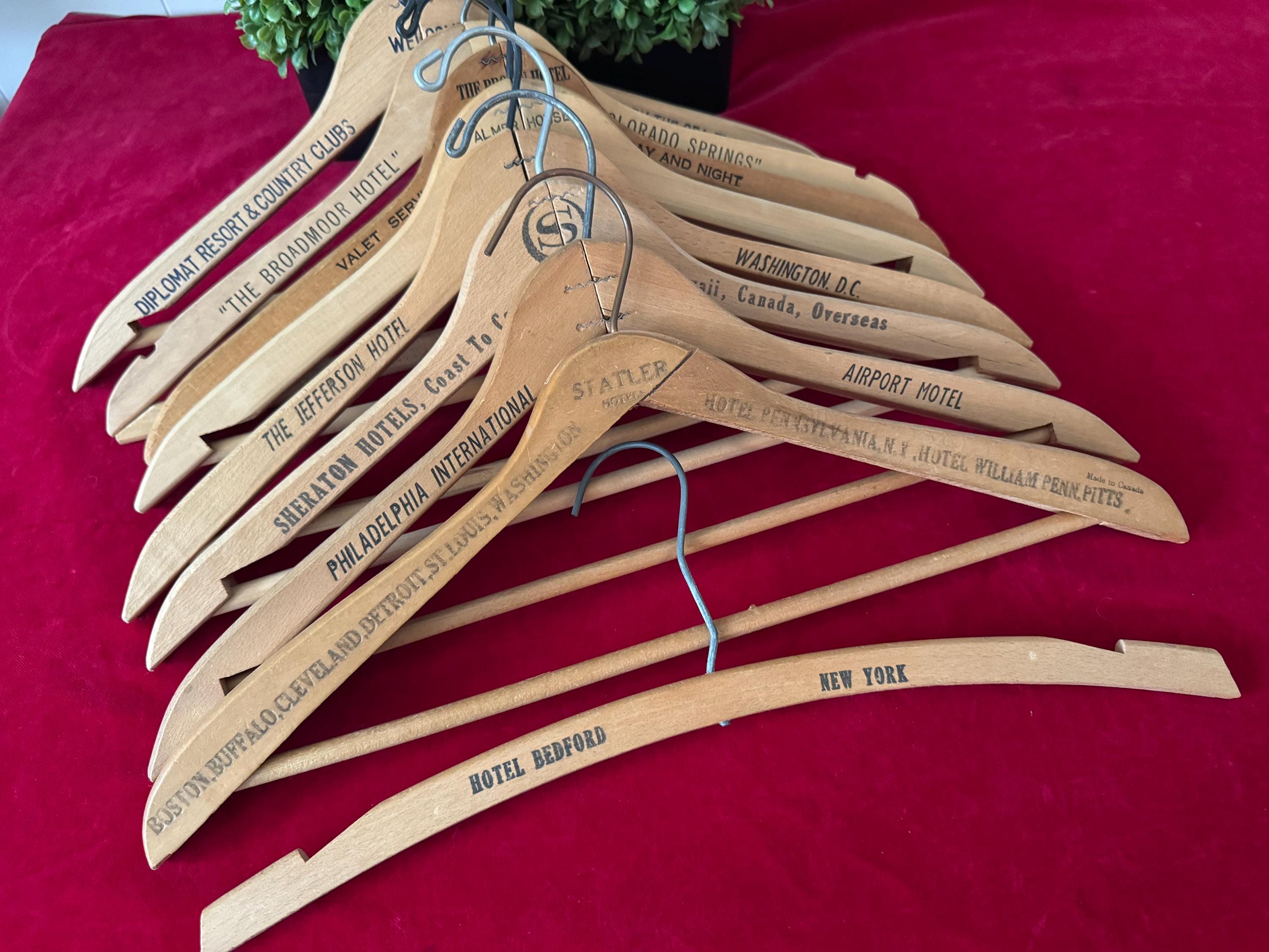 Hotel Statler Hanger - Etsy