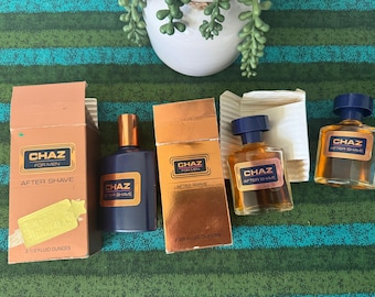 Loción para después del afeitado y colonia CHAZ para hombre, con y sin cajas y tamaños ~ colonia vintage para hombre, Chaz de Revlon. Tú eliges.
