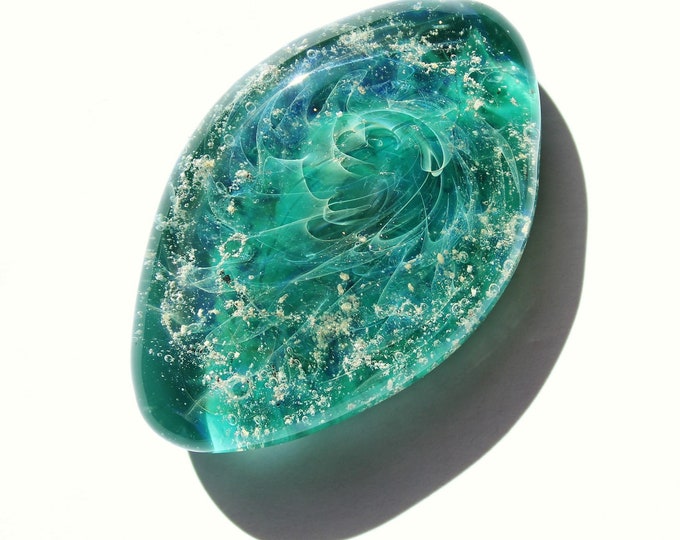 Featured listing image: Cremation Stones for Ashes. Blown Glass Memory stone. Worry stone. Touchstone. Ash to Glass. Pet Urn Memorial Stones Jewelry.Cremate Jewelry